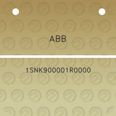 abb-1snk900001r0000