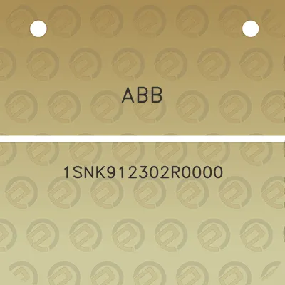 abb-1snk912302r0000