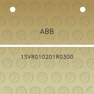 abb-1svr010201r0300