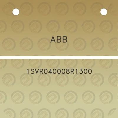 abb-1svr040008r1300