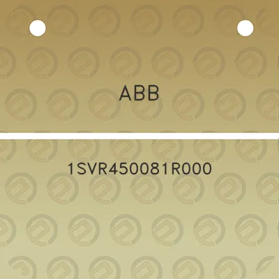 abb-1svr450081r000