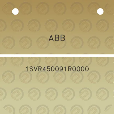 abb-1svr450091r0000