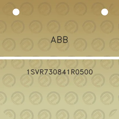 abb-1svr730841r0500