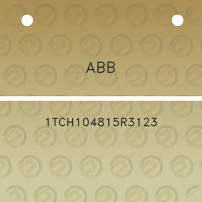 abb-1tch104815r3123