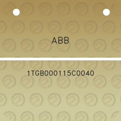 abb-1tgb000115c0040