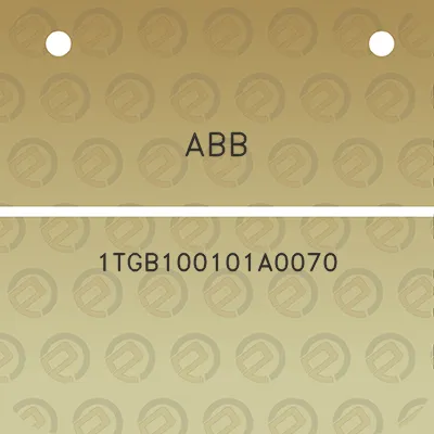 abb-1tgb100101a0070