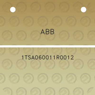 abb-1tsa060011r0012