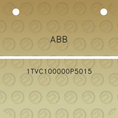 abb-1tvc100000p5015