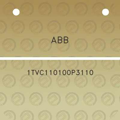 abb-1tvc110100p3110