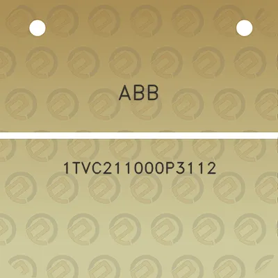 abb-1tvc211000p3112