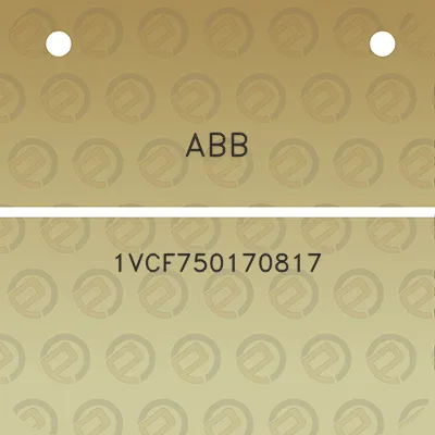 abb-1vcf750170817