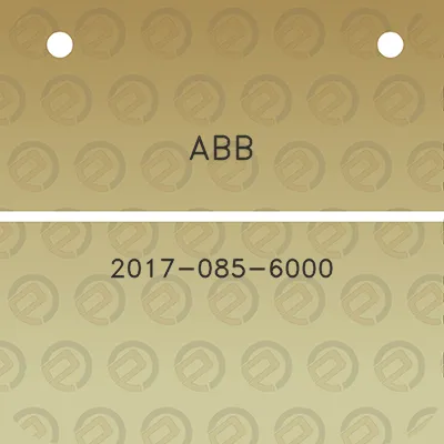 abb-2017-085-6000