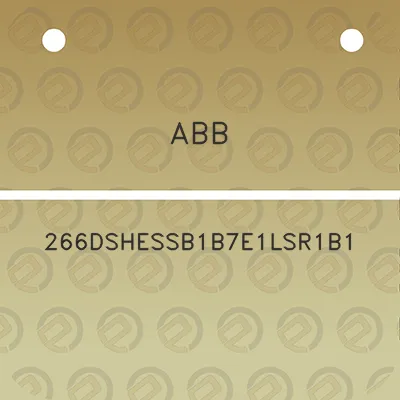 abb-266dshessb1b7e1lsr1b1