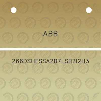 abb-266dshfssa2b7lsb2i2h3