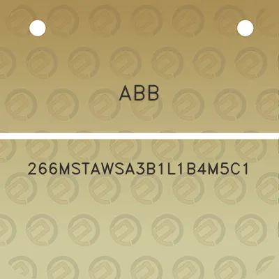 abb-266mstawsa3b1l1b4m5c1