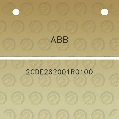 abb-2cde282001r0100