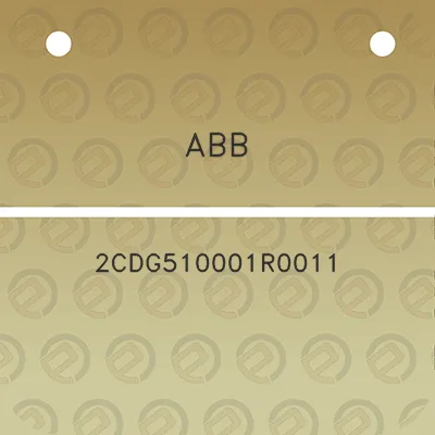 abb-2cdg510001r0011