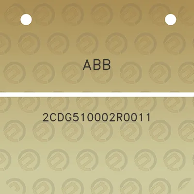 abb-2cdg510002r0011