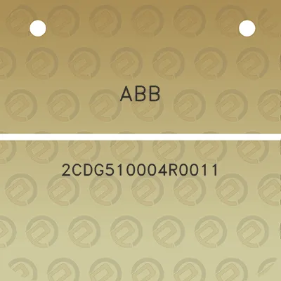 abb-2cdg510004r0011