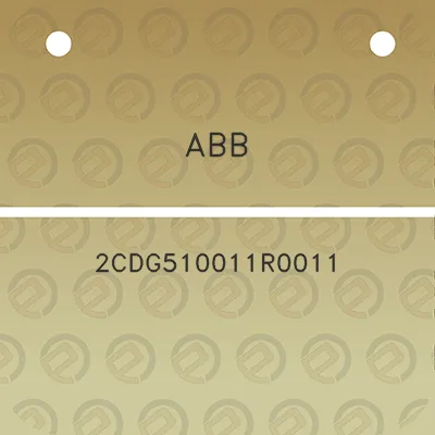 abb-2cdg510011r0011