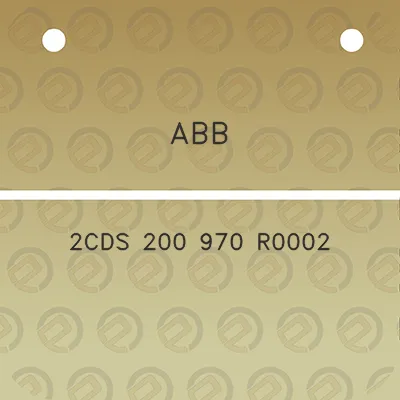 abb-2cds-200-970-r0002