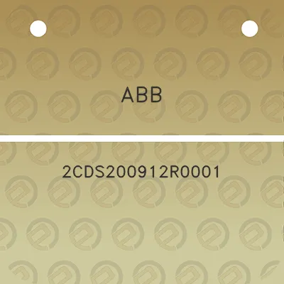 abb-2cds200912r0001