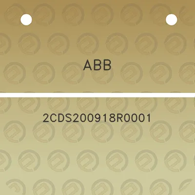 abb-2cds200918r0001