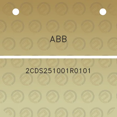 abb-2cds251001r0101