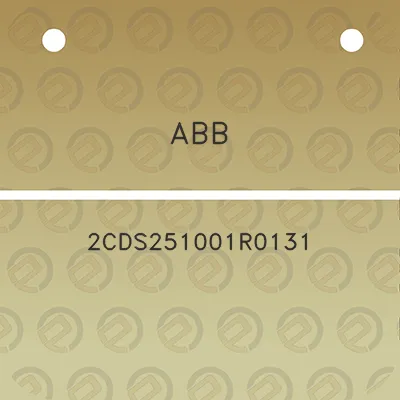 abb-2cds251001r0131