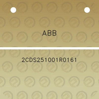 abb-2cds251001r0161