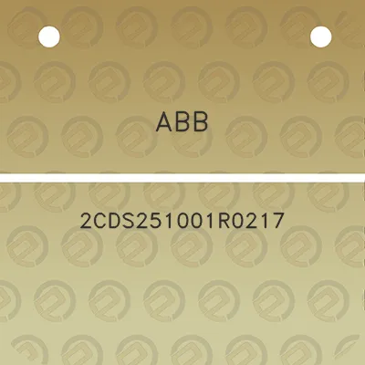 abb-2cds251001r0217