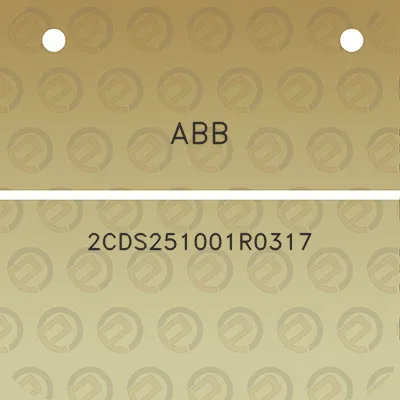 abb-2cds251001r0317