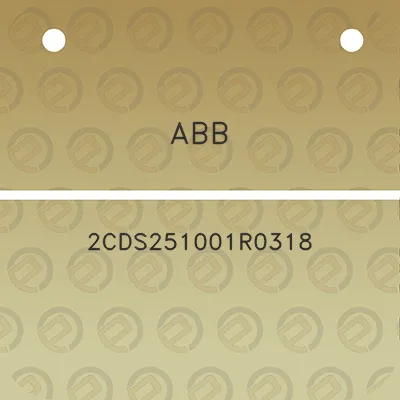 abb-2cds251001r0318