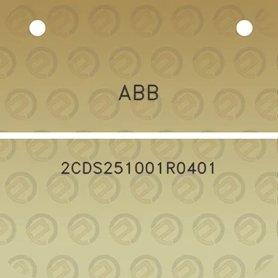 abb-2cds251001r0401