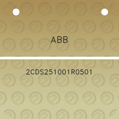 abb-2cds251001r0501