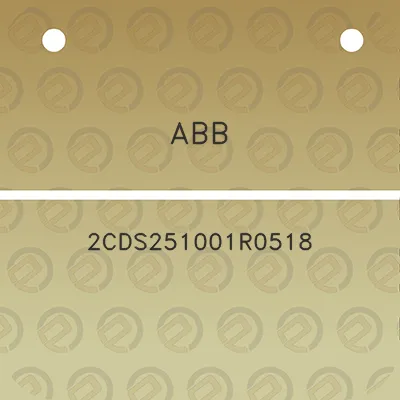 abb-2cds251001r0518