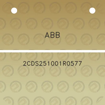 abb-2cds251001r0577