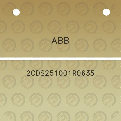 abb-2cds251001r0635