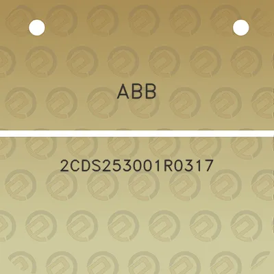 abb-2cds253001r0317