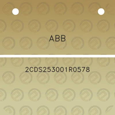 abb-2cds253001r0578