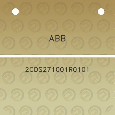 abb-2cds271001r0101