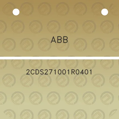 abb-2cds271001r0401