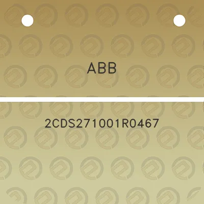 abb-2cds271001r0467