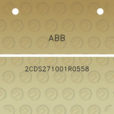 abb-2cds271001r0558