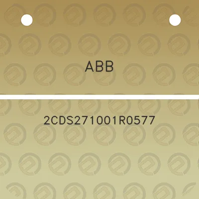 abb-2cds271001r0577