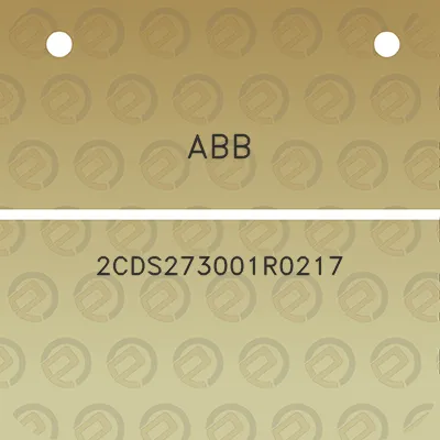 abb-2cds273001r0217