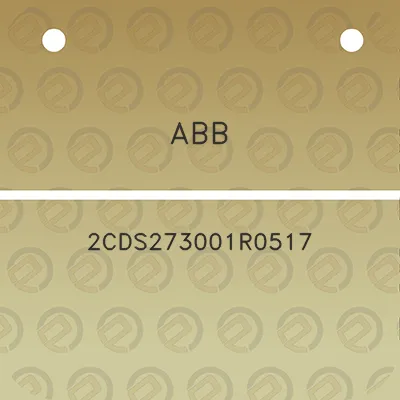 abb-2cds273001r0517