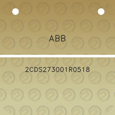 abb-2cds273001r0518