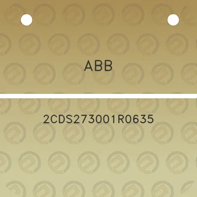 abb-2cds273001r0635