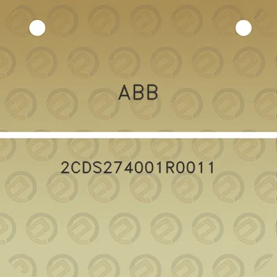 abb-2cds274001r0011